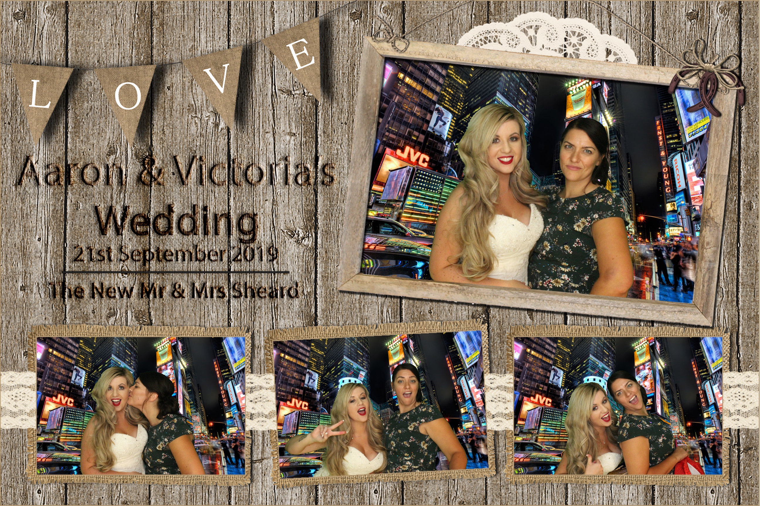 Aaron & Victoria's Wedding  | View more photos from the event at images.mobile-photo-booth.com/u/MobilePhotoBoothUK/Aaron-Victorias-Wedding